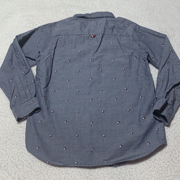 Tommy Hilfiger Boys Button-Up Shirt, EUC, Size 7 - Picture 8 of 9